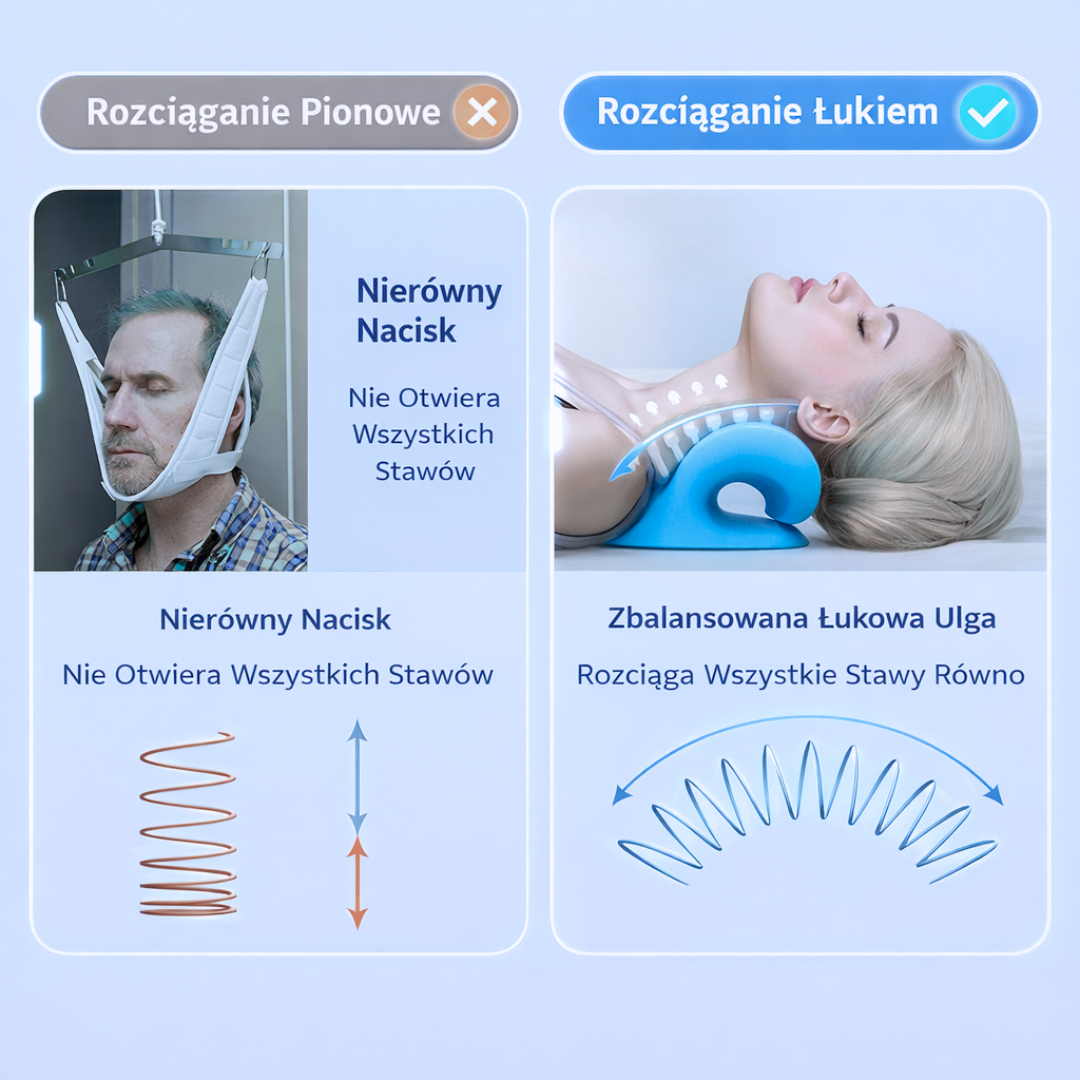 System podparcia szyi i rozciągania AlignRight™