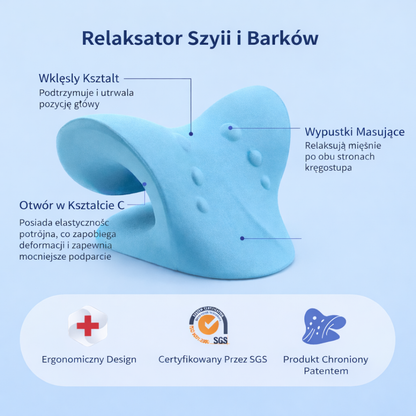 System podparcia szyi i rozciągania AlignRight™
