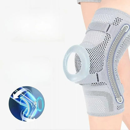 Knee Brace Support Adjustable Compression Patella Gel Pad Side Stabilizers Running Sports Training Workout Exercise Joint Pain